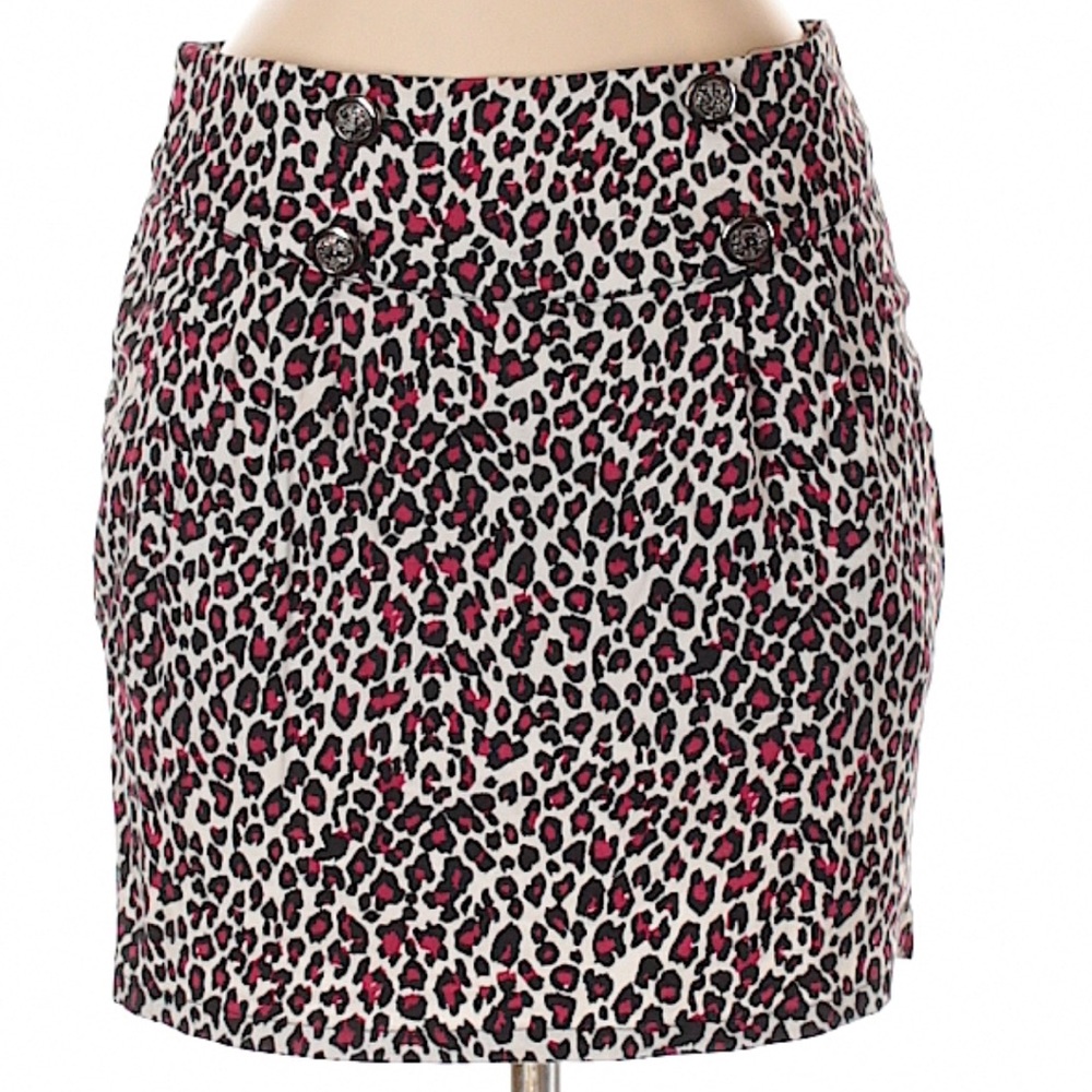 Love Culture Animal Print Mini Skirt
